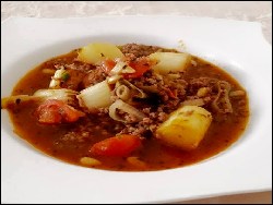 Chili-Spargel-Hackpfanne