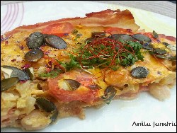 Chinakohl-Frittata