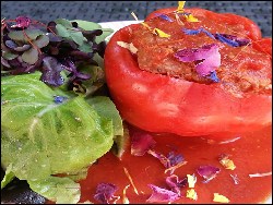 Gefüllte Paprika