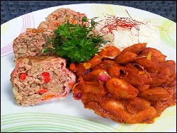 Hackbraten griechischer Art