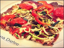 Hackfleisch Pizza