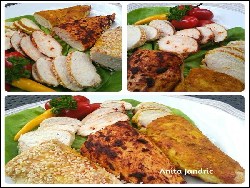 Hähnchenbrustfilet-Aufschnitt