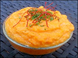 Karotten-Linsen-Püree