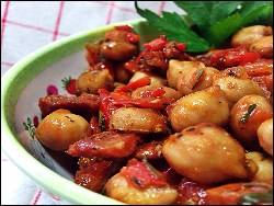 Kichererbsen-Chorizo-Salat