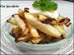 Kohlrabi-Pommes