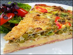 Kräuterseitling-Frittata