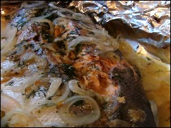 Lachs aus dem Ofen