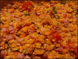 Linsensalat à la Kathrin