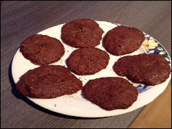 Rhabarber-Schoko-Cookies