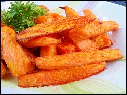 Süßkartoffel-Pommes