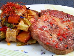 Wirsing-Steckrübenpfanne